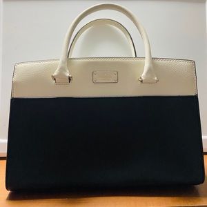 Kate Spade Black & White Medium Handbag